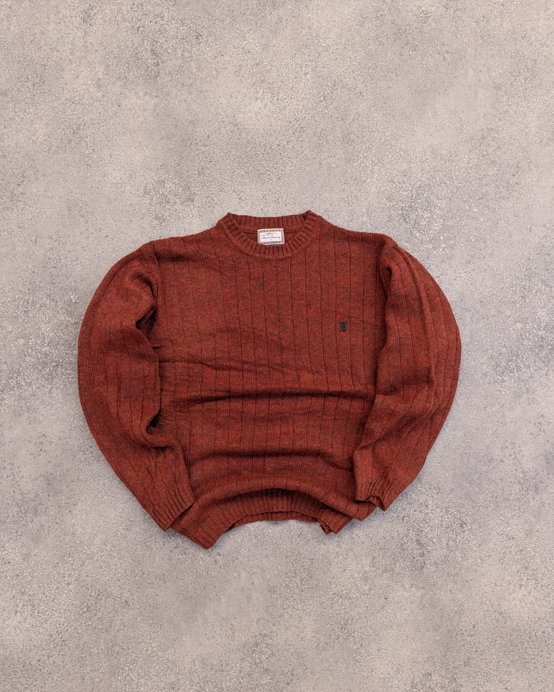 7991e602dcaf48688a3f0a8402f9f867 Thomas Burberry Knitted Sweatshirt - Image 1